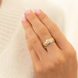 Twisted Tierra Gold Ring Base 6mm