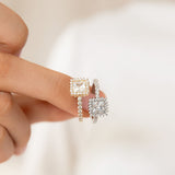 Vivid Vive CZ Antique Crystal Ring