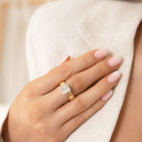 Vivid Vicky Antique Crystal Ring