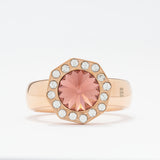 Vivid Range Rose Octagon Halo Top 14mm