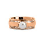 Twisted Tierra Pearl Ring