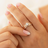 Twisted Tierra Glint Ring Set