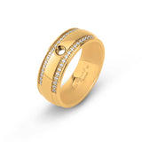 Twisted Tierra Gold Ring Base 6mm