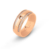 Twisted Tierra Rose Gold Ring Base 6mm