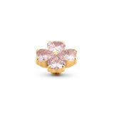 Melano Twisted Heart Clover stone