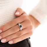 Vivid Vicky Crystal Silver Base 8mm