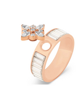 Vivid Snowflake Ring