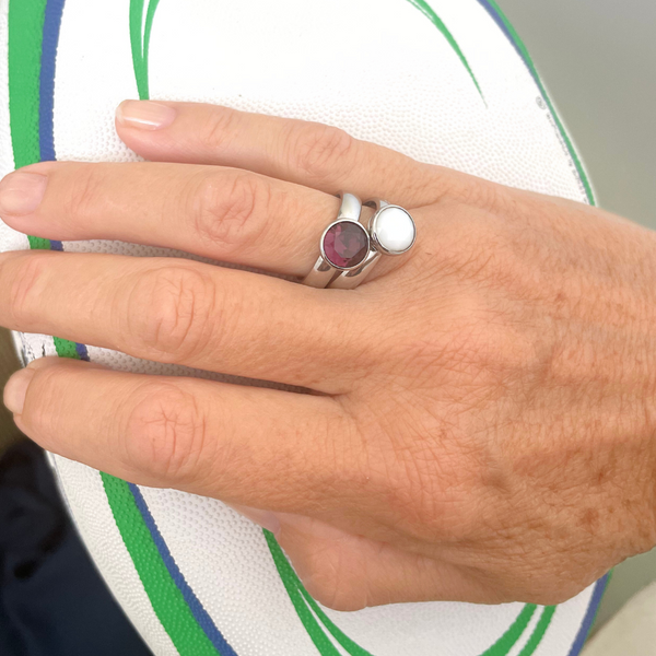 Manly-Warringah Inspired Rugby League Team Ring Set