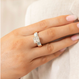 Vivid Vicky Antique Crystal Ring