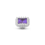 Vivid Antique CZ Stone Top