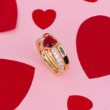 Melano Heart Tops 6mm