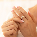 Twisted Tierra Glint Ring Set