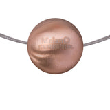 Melano Rose Gold Matt Ball Pendant