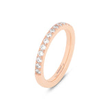 Stackable Saddy Eternity Rose