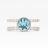 Twisted Trista Trio Ring