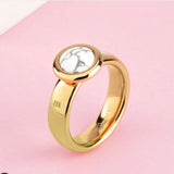 Vivid Marble Queen Ring