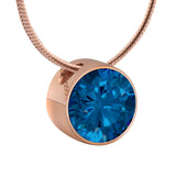 Melano Dark Blue 12mm Pendant