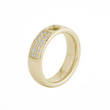 Vivid Vicky Crystal Gold Base 8mm