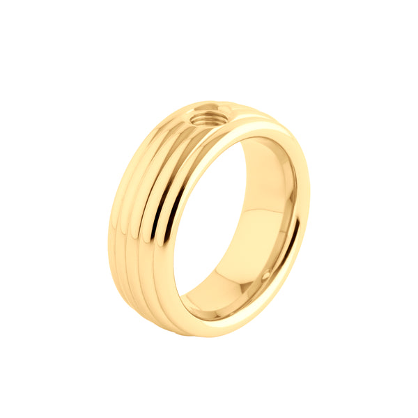 Vera | 8mm | Gold Ring Base