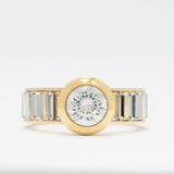 Vivid Baguette Ring