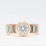 Vivid Baguette Ring