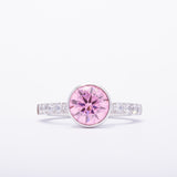 Twisted Precious Pink Ring