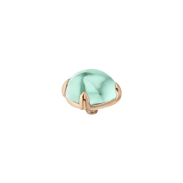 TORY | Turquoise | Rose Gold 8mm