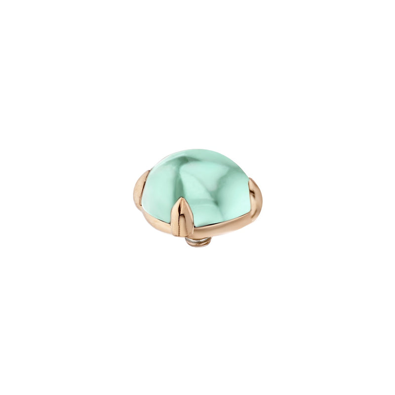 TORY | Turquoise | Rose Gold 8mm