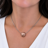 Melano Rose Gold Matt Ball Pendant