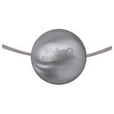 Melano Silver Ball Matt Pendant