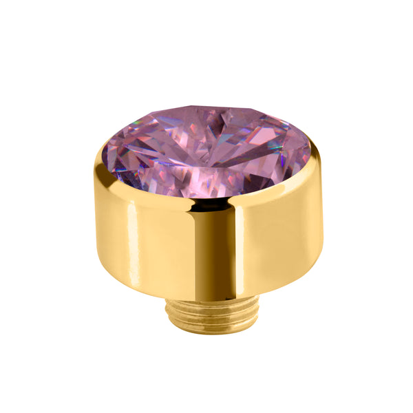 Sturdy | Pink | 8mm Gold