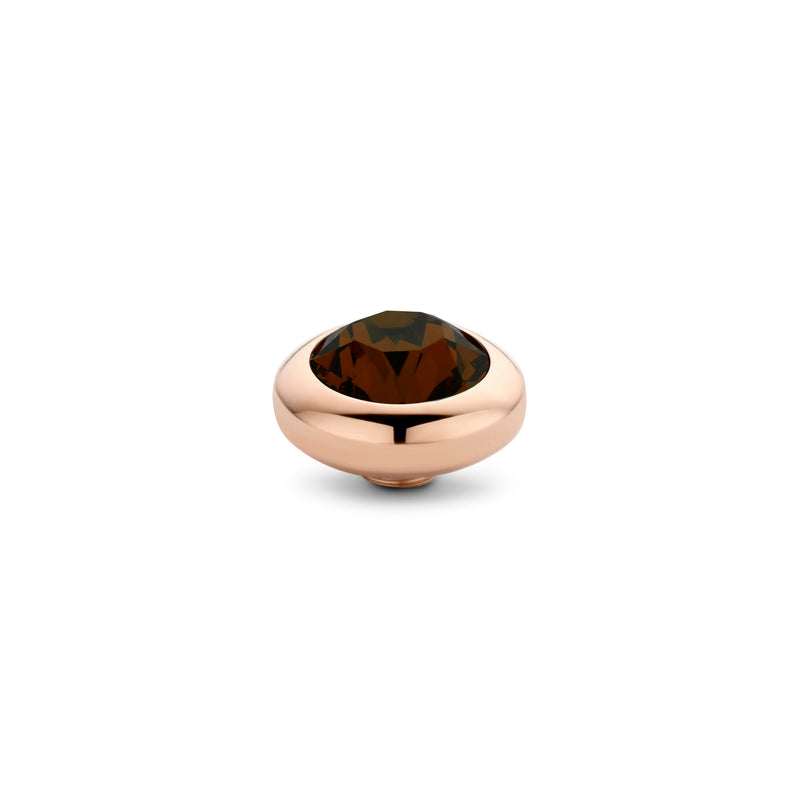 Vivid Collection Top Coffee Rose Gold 7mm