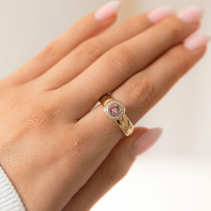 Vivid Radiant Vicky Rose Ring – Melano Australia