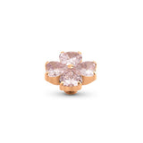 Melano Twisted Heart Clover stone