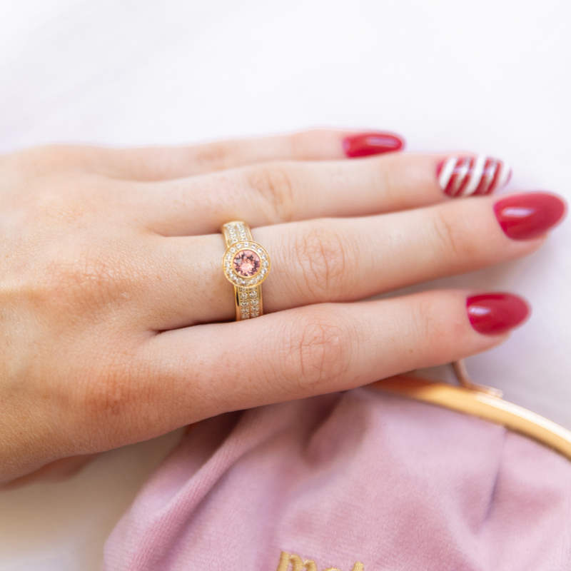 Melano Radiant Rose Ring