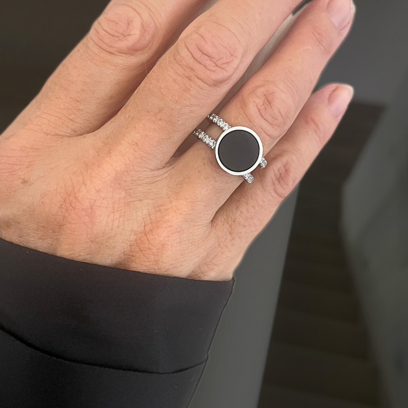 Melano Trista Onyx Ring