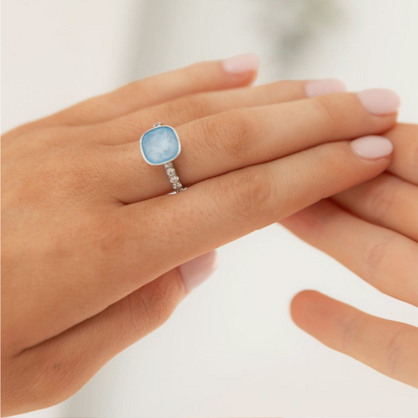 Melano Crystal Sky Ring