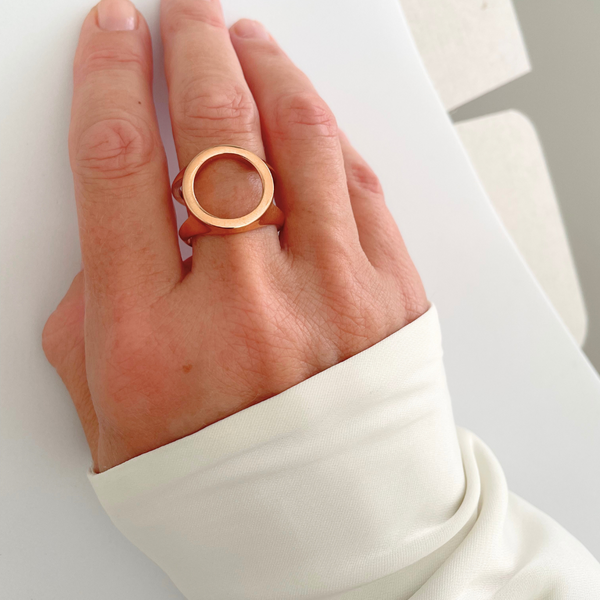 Cover Ring | Rose Gold | 10mm