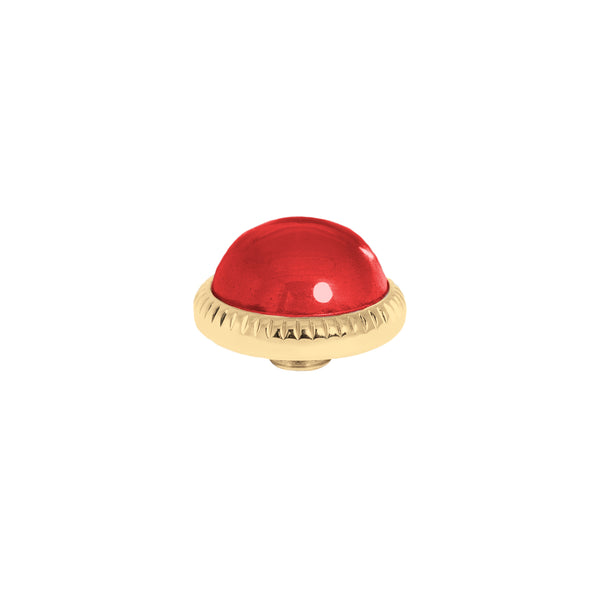 Vivid Collection Ruby Red Top 10mm