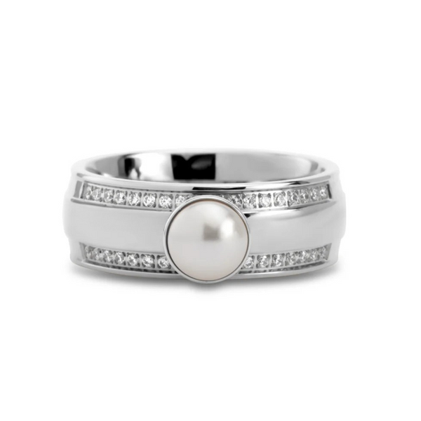 Twisted Tierra Pearl Ring