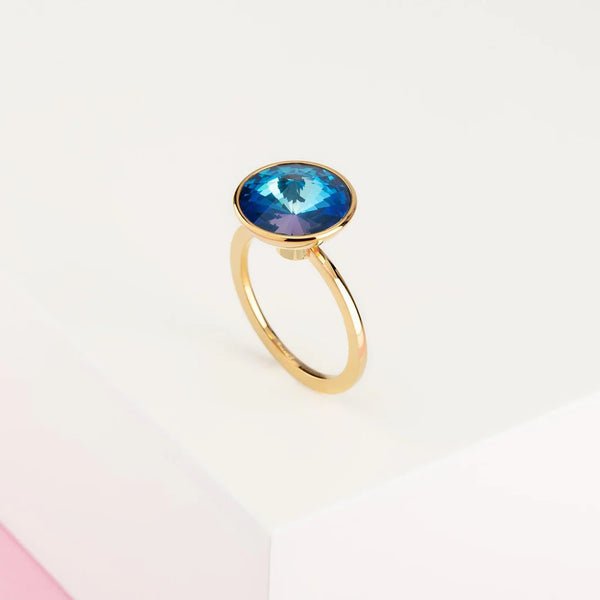 Gradient Blue Petite Ring