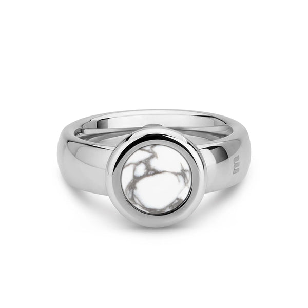 Vivid Marble Queen Ring