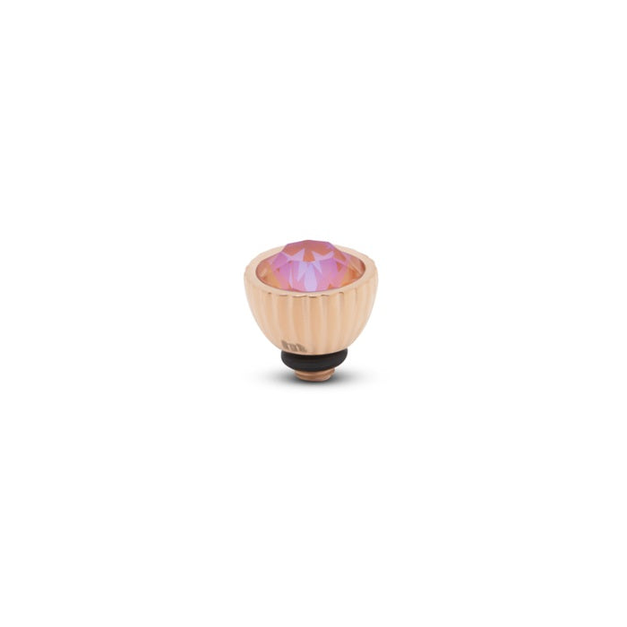 Sunshine | Fuschia pink | Rose Gold Top |6mm