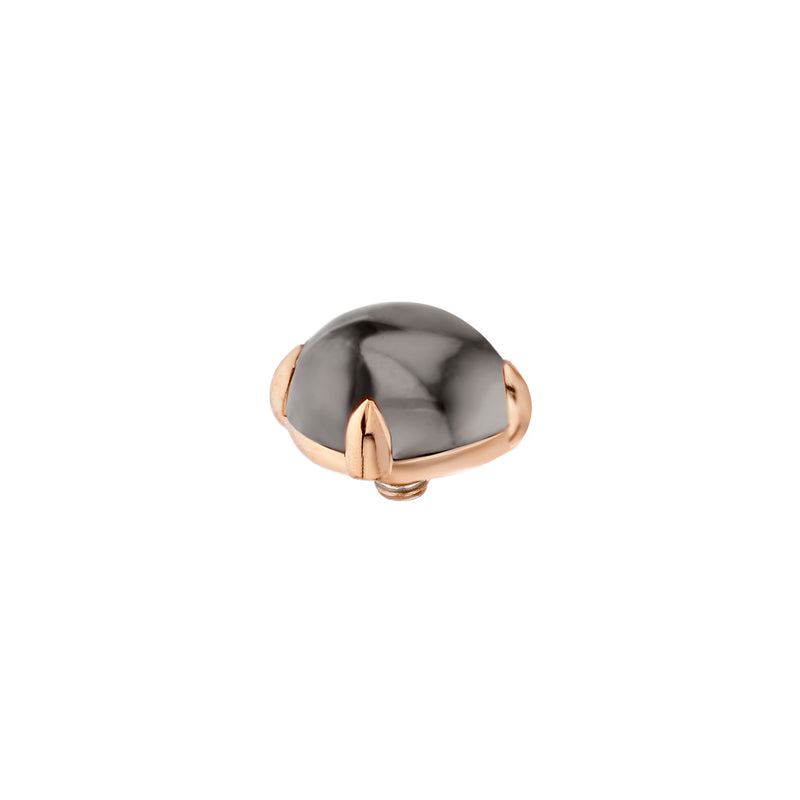 TORY | Transparent Black | Rose Gold |12mm