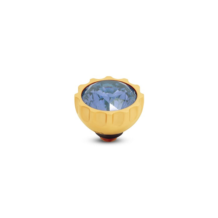 Sun | Jeans Blue | Gold |6mm