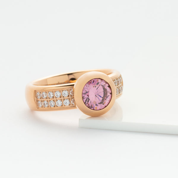 Vicky Pink Love Ring