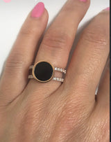 Melano Trista Onyx Ring