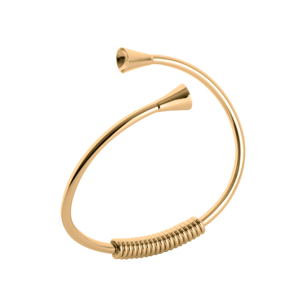 Twisted | Curved | Rose gold