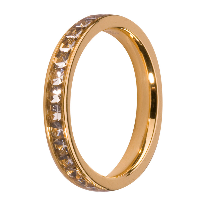Melano Side Ring yellow stone Gold