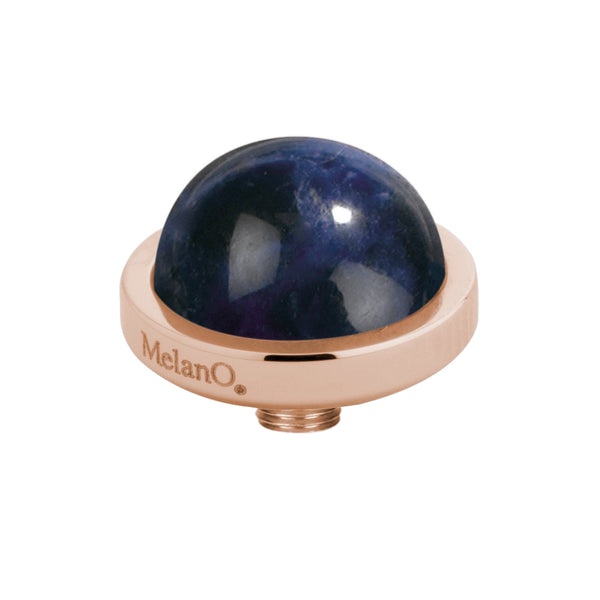 Gem | Sodalite | Rose Gold | 10mm